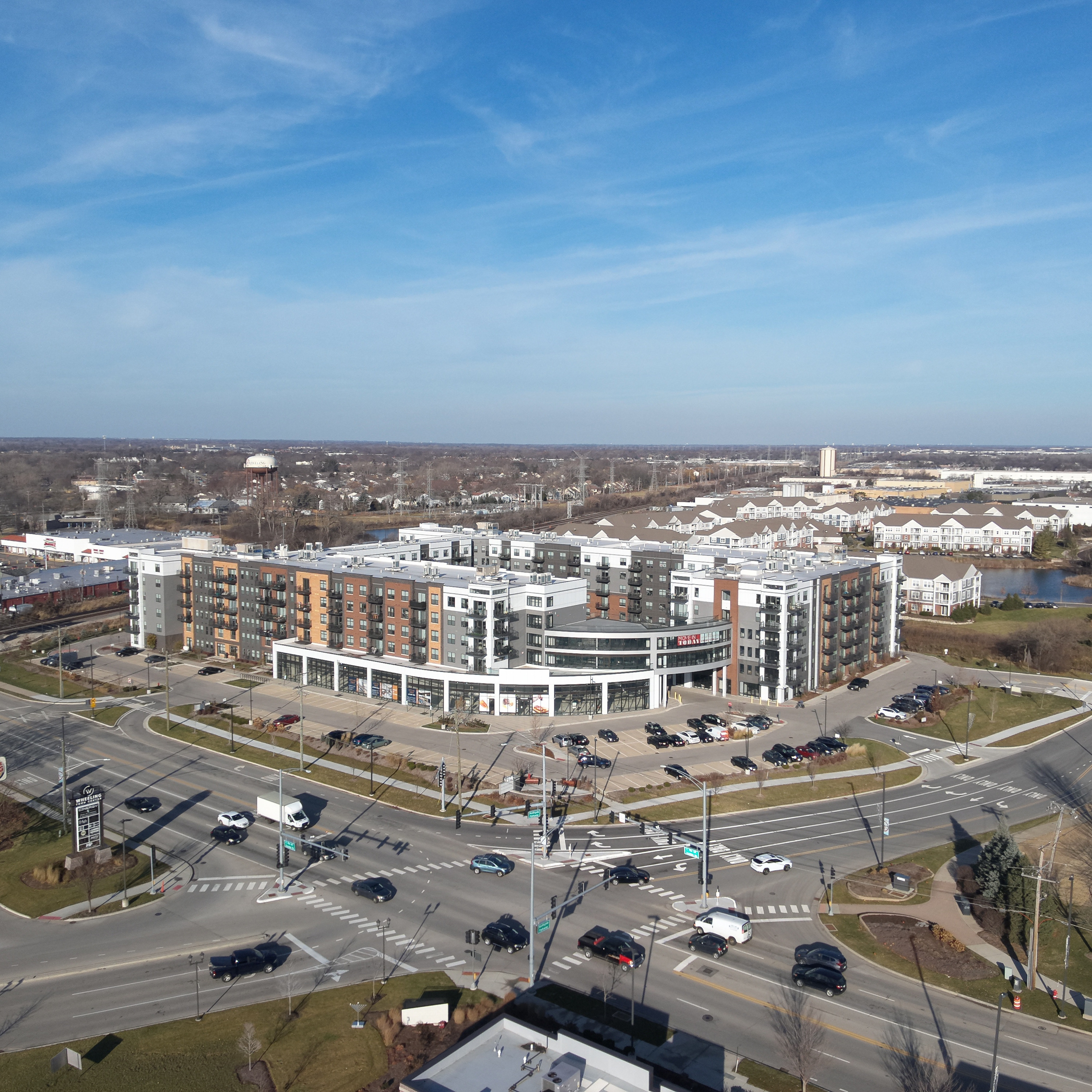 Uptown 500 was constructed for 90 millions dollars and has added 321 new luxury residences, over 500 residents, and is home to Rosebud Steakhouse.